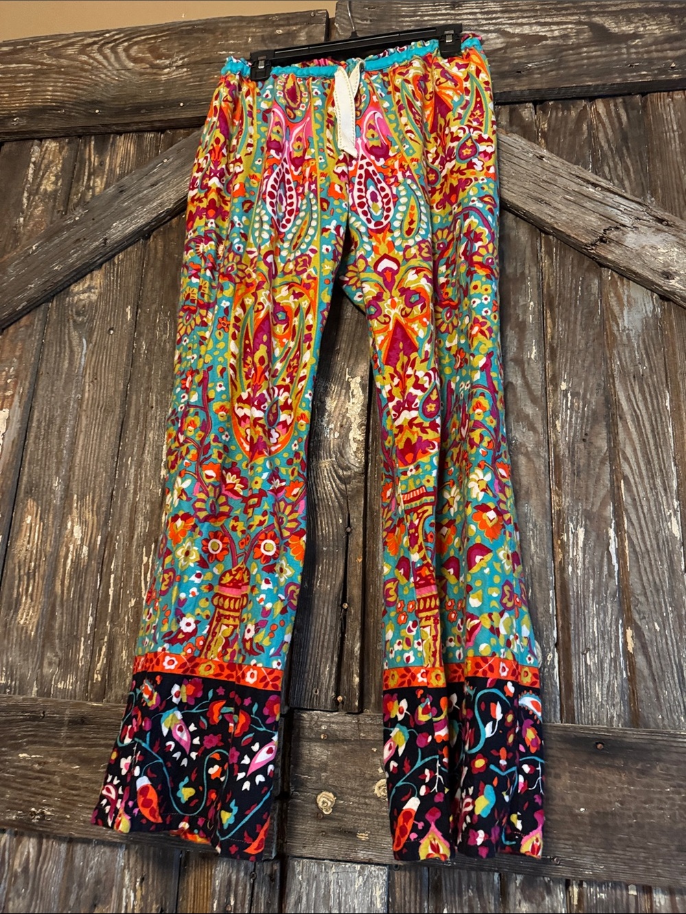 Anthropologie by Eloise Multicolor Paisley Print Lounge Pants